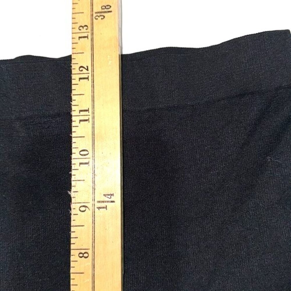 Rhonda Shear High-Waist Shaping Leggings 1X Black Nylon/Spandex - Picture 7 of 8